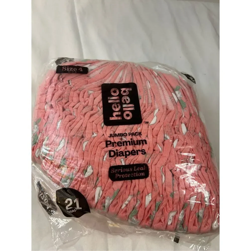Hello Bello Christmas Grinch diapers size 4